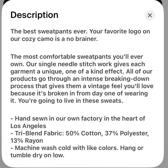 Stylish Gray Joggers with Rainbow Detail - Picture 5 of 6